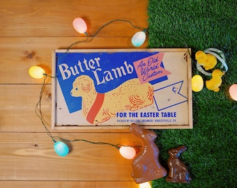 Butter Lamb Sign