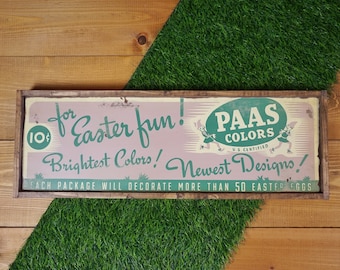 Easter Fun Egg Dye Sign