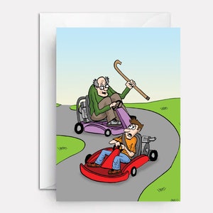 Funny old man birthday cards | grumpy old man birthday card | happy old man birthday cards | personalized greeting cards | Young at Heart
