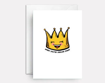 Encouragement Card: Beauty 2 The Streetz Inspired, Uplifting Message