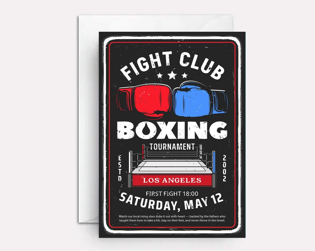 Boxing Father's Day Card - Champ Dad - Etsy