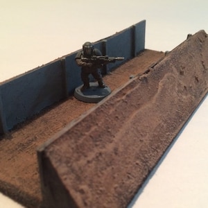 Wargaming Terrain Trench Long