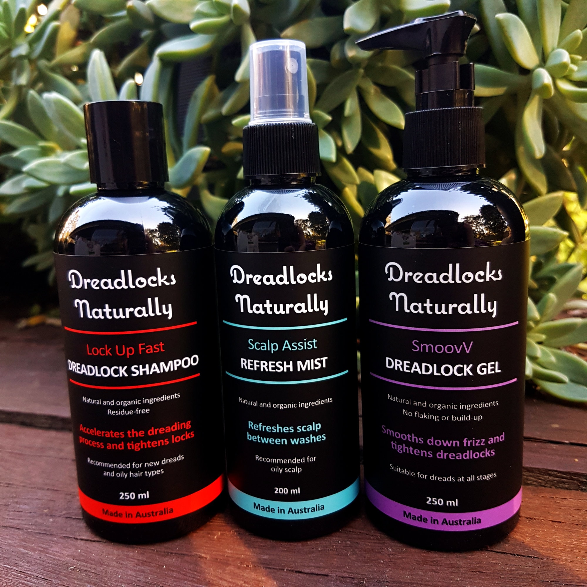 Dreadlocks Essentials Maintenance Kit by Dread Empire - includes shampoo,  salt spray and your choice of gel, wax or balm, Dreadlock Hair Products 