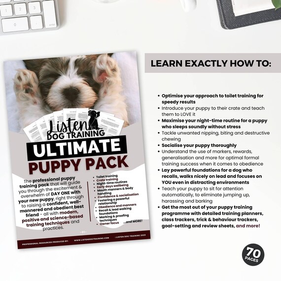Buy Puppy Training Pack Puppy Training Course From Weeks
