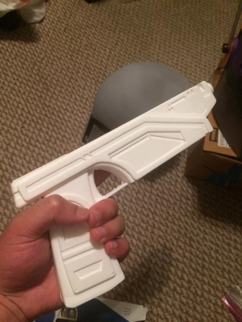 Resin Cast Bounty Hunter Phoenix 35 Custom Blaster Pistols