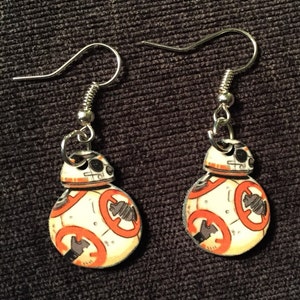 Star Wars BB-8 dangle earrings