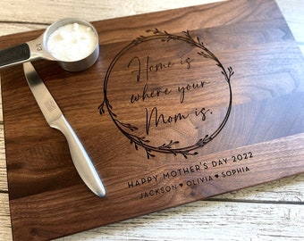 Mother's Day Cutting Board, Mother's Day Gift, Personalized Cutting Board, Mother's Day Gift, Gift for Mother, Gift for Grandma