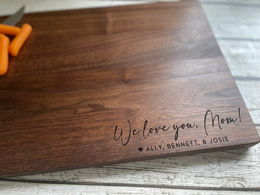 Mother's Day Cutting Board, Mother's Day Gift, Personalized Cutting