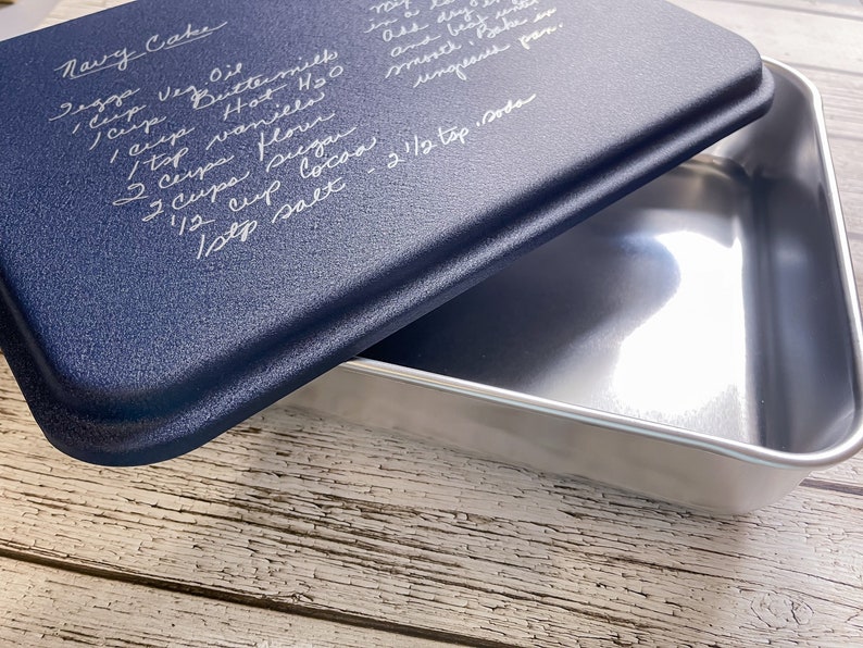 Engraved Recipe Cake Pan - Thumbnail 4