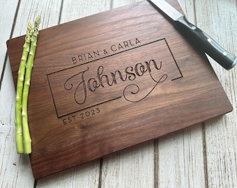 Personalized Cutting Board: Celebrate Love and Cooking!