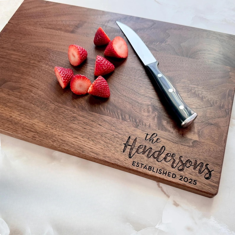 Custom Hardwood Cutting Board - Thumbnail 2