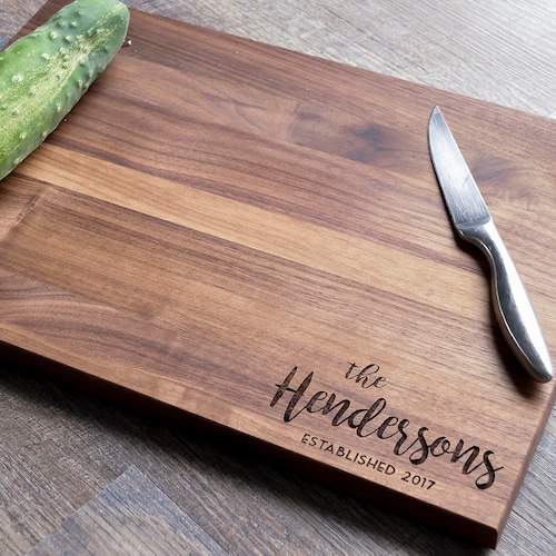 Personalized Cutting Board,Engraved Cutting Board,Kitchen Gift,Housewarming Gift,Engraved Board,Anniversary Gift,Wedding Gift,Charcuterie