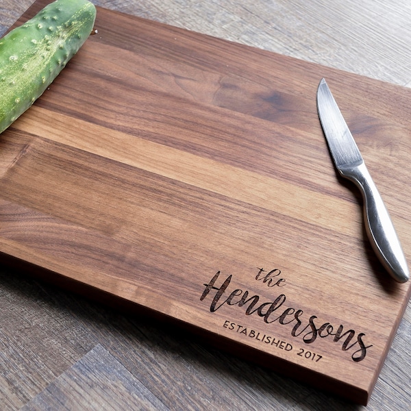 Wedding Cutting Board Etsy