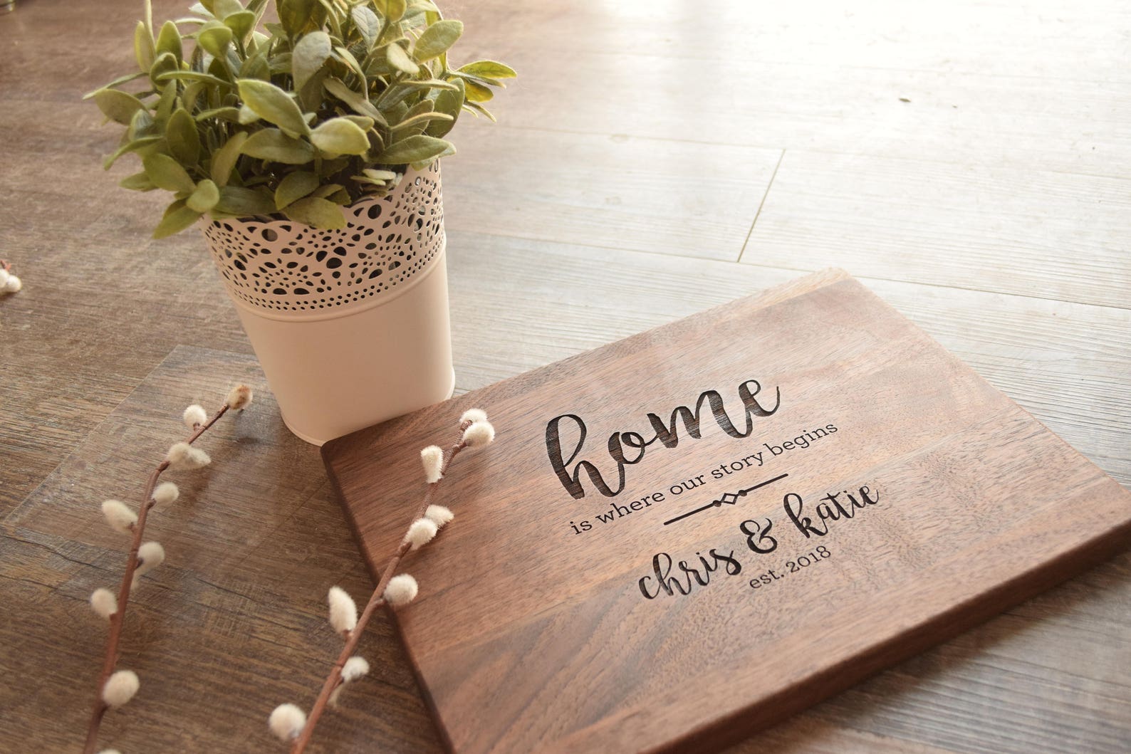 Personalized Gift for Friend Engraved Cutting Board Etsy