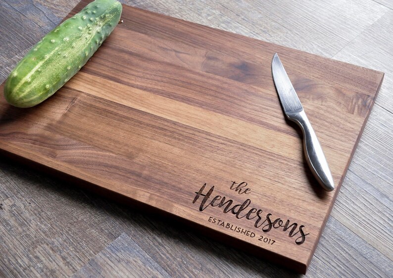 Custom Cutting Board Engraved Cutting Board Personalized Etsy