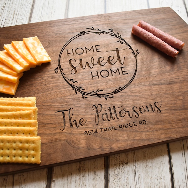 Real Estate Closing Gift, Housewarming Gift, New Home Gift, Personalized Cutting Board, Cutting Board, Logo Advertising, Realtor, Closing