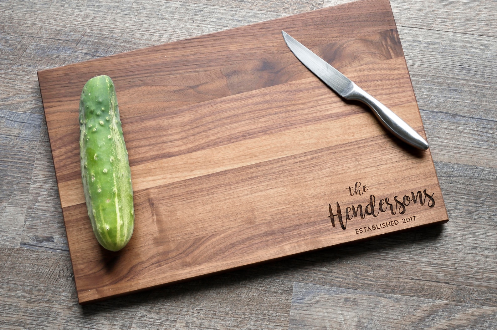 Customized Engraved Cutting Board