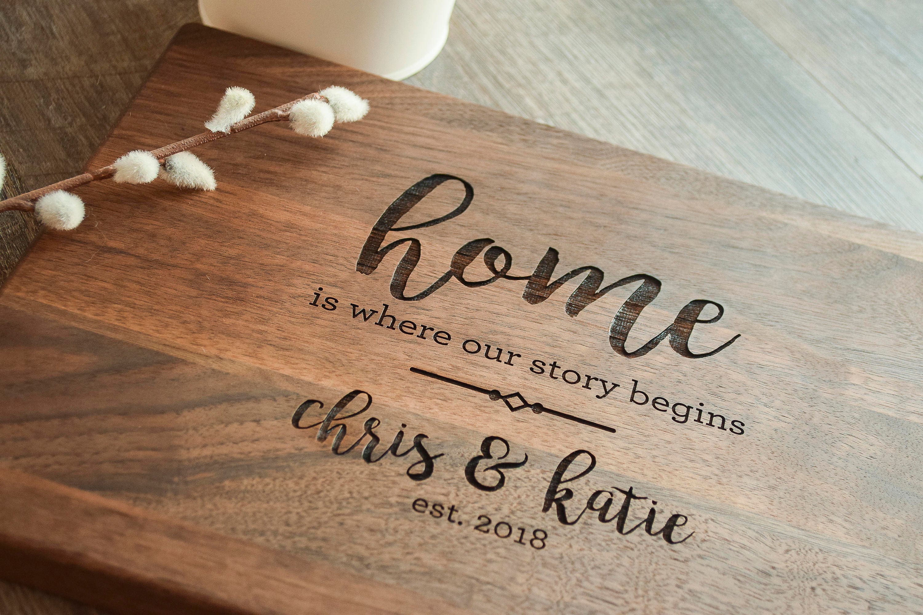 Personalized Gift for Friend Engraved Cutting Board Etsy