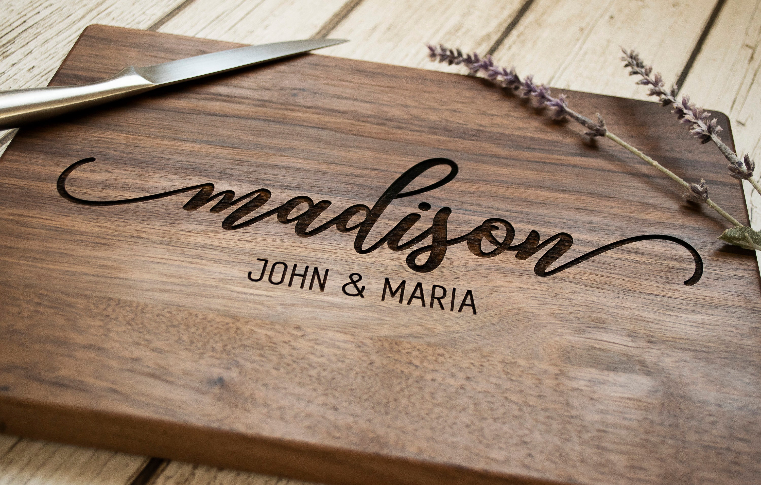 Personalized Cutting Board, Engraved Cutting Boards, Kitchen Decor, We –  Country Squared