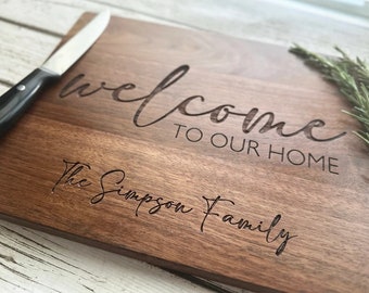 Wedding Gift, Engraved Cutting Board, Engagement Gift, Gift for Couple, Personalized Wedding Gift, Personalized Cutting Board, Unique Gift