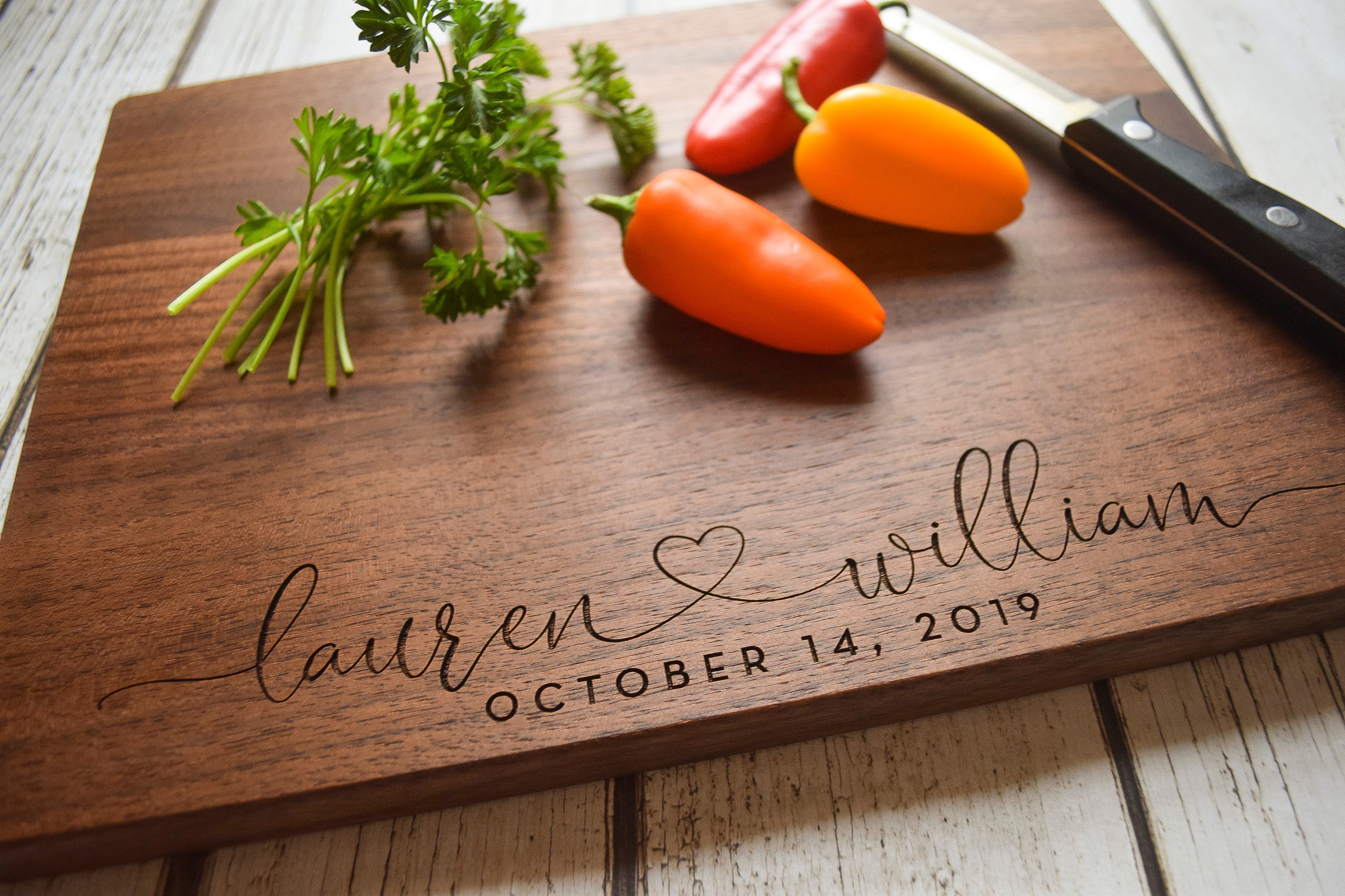 Personalized Cutting Board Engraved Cutting Board, Custom Cutting