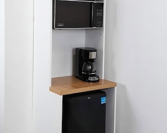 Multi Functional Cupboard Mini Fridge Microwave Cabinet Etsy UK