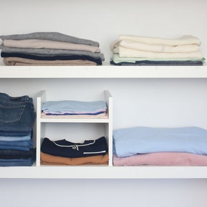 Modern Wire Rack Shelf Cover - Modern Shelving Solution for Closets, Pantries, and Laundries