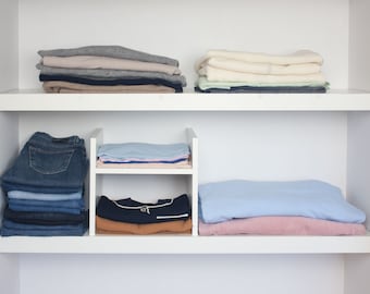 Modern Wire Rack Shelf Cover - Modern Shelving Solution for Closets, Pantries, and Laundries