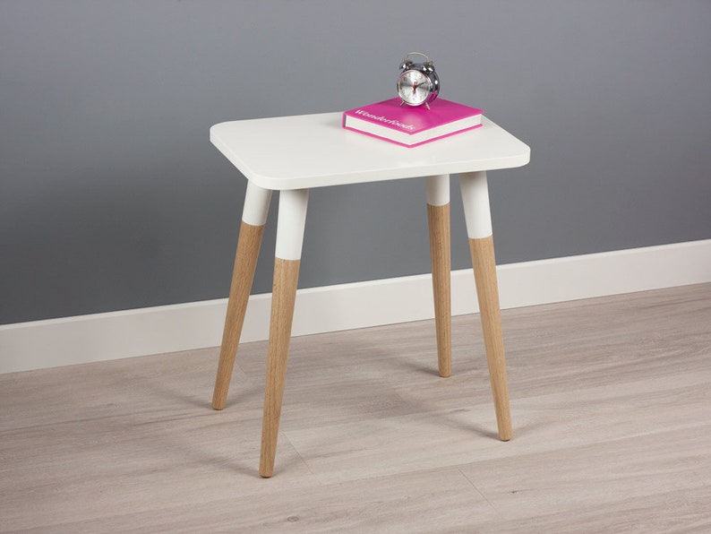 Bona Small Side Table End Table Reading Table Mobile Laptop Etsy