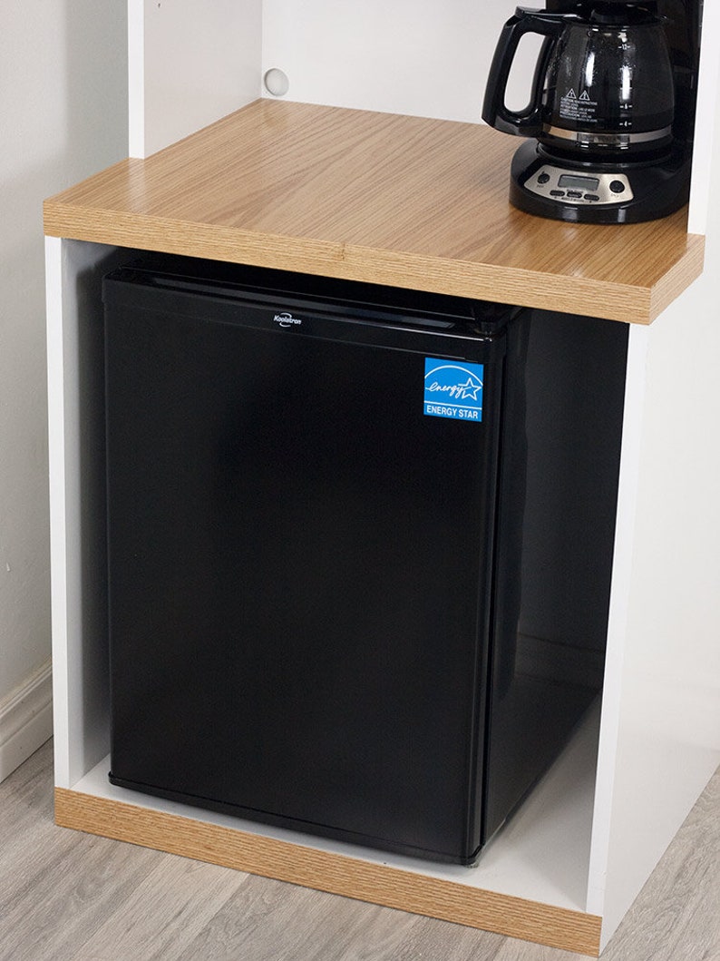 Multi Functional Cupboard Mini Fridge Microwave Etsy