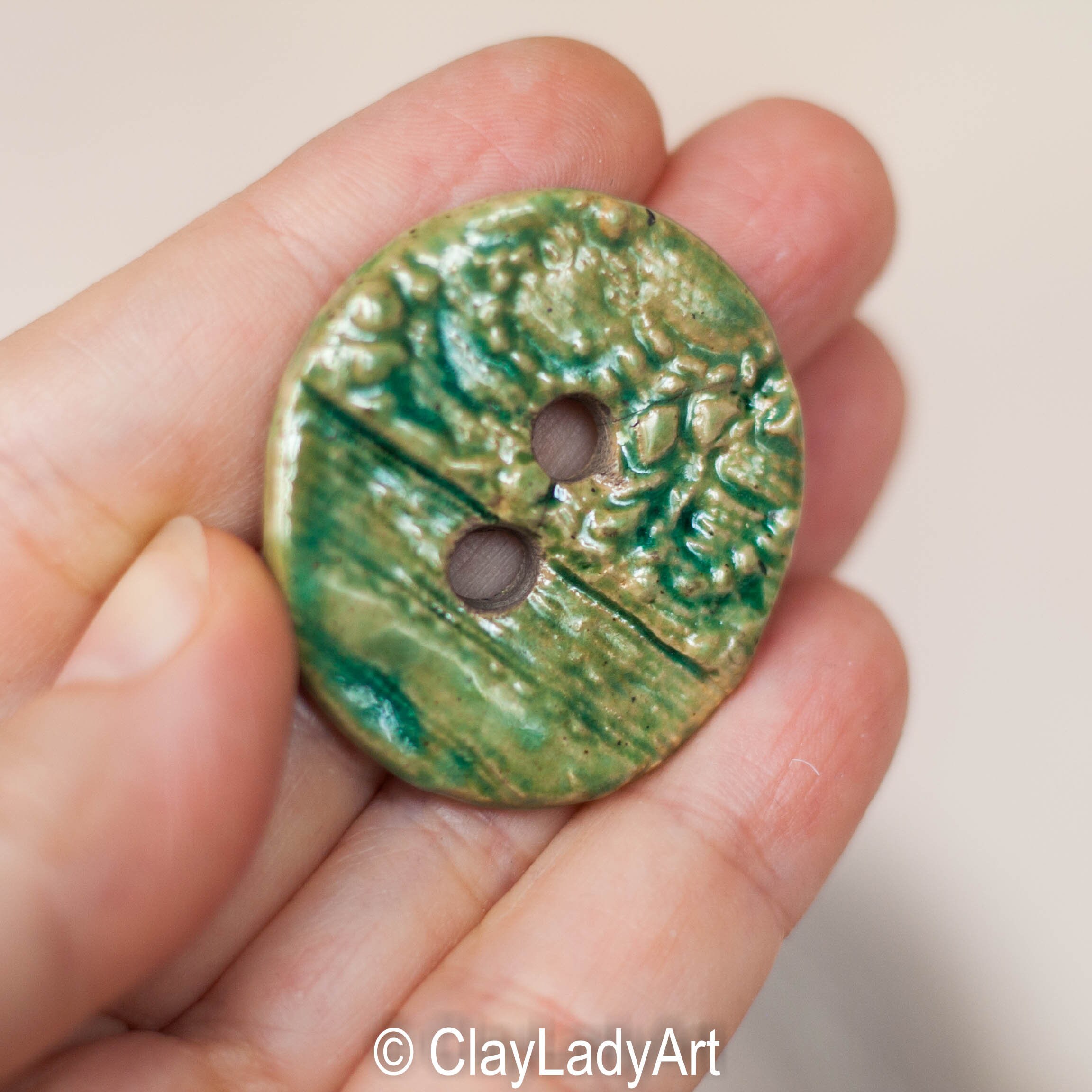 3 Raku Ceramic Buttons Raku Ceramics Raku Buttons Sewing Etsy