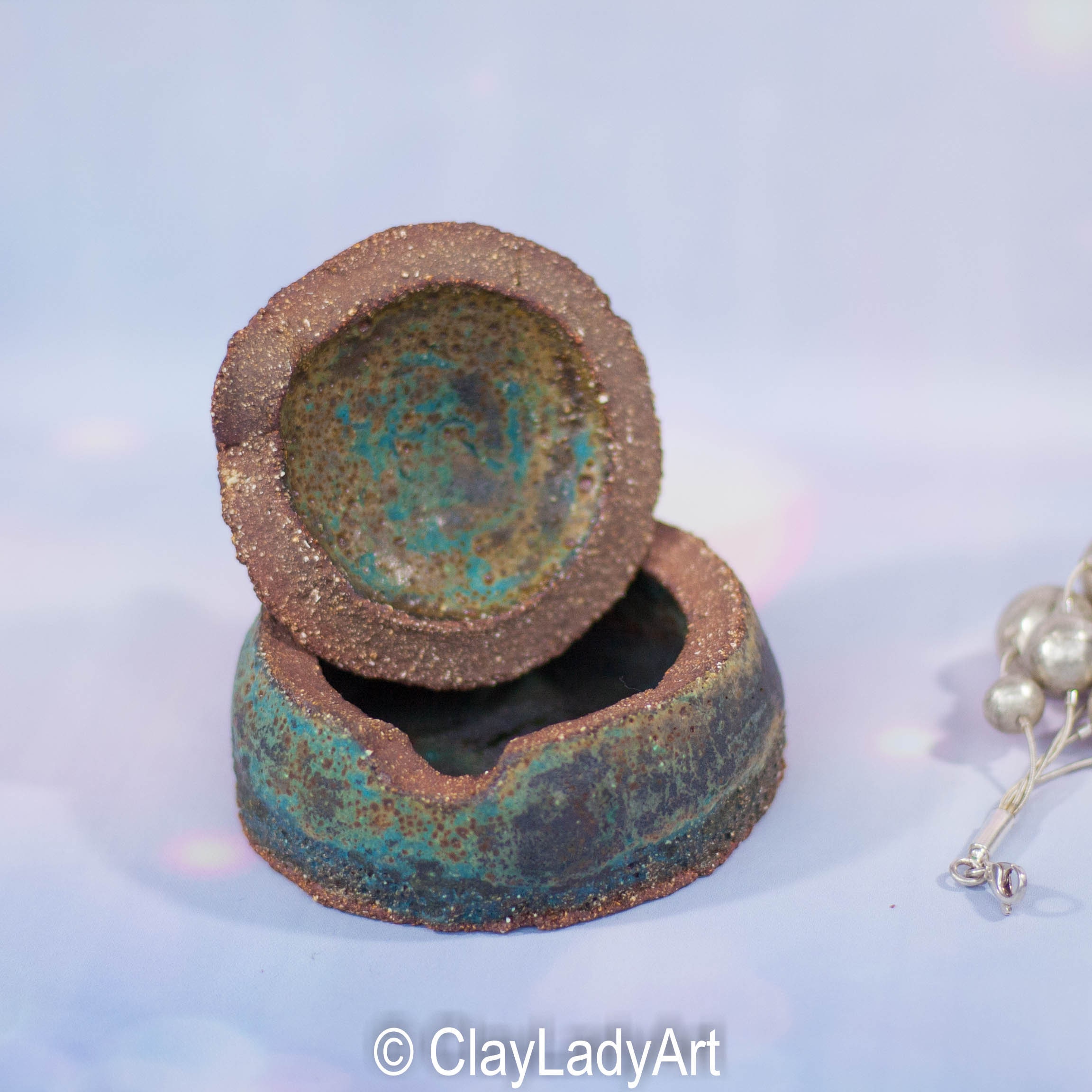 Ceramic box with lid ceramic stash box ceramic ring box Etsy