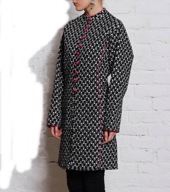 quilted cotton coat
