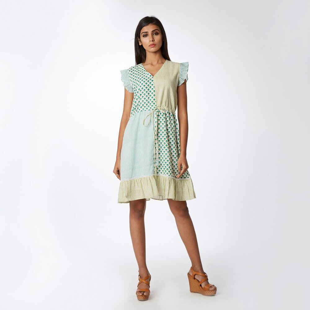 frill summer dress