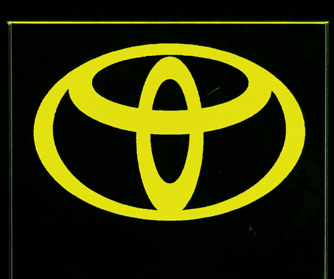 Illuminated Toyota Badge / Logo Sign UNOFFICIAL Etsy