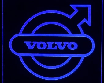 Volvo Emblem schwarz gold cut out Anstecknadel kein Pin Badge Kult Logo 