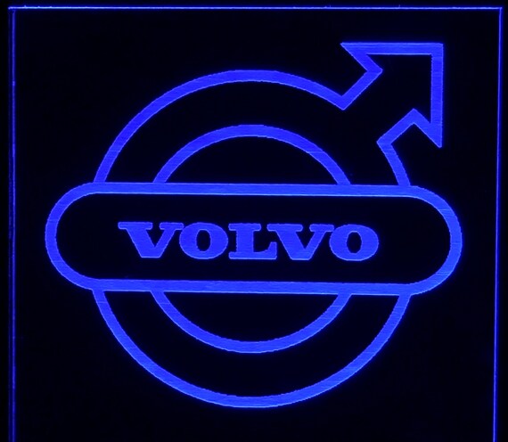 Beleuchtete Volvo-Plakette / Logo-Schild UNOFFIZIELL -  Österreich