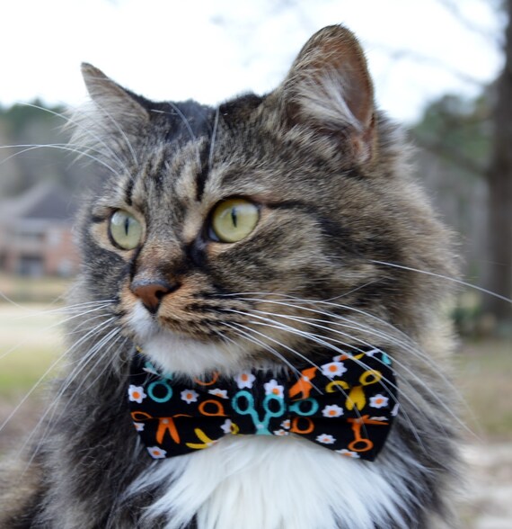 etsy cat tie