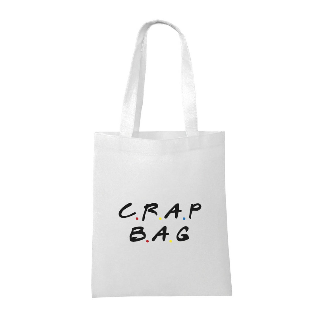 Crap Bag Friends Inspired Tote Bag Etsy UK