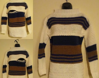 Crochet Nursing Sweater Tunic Pattern