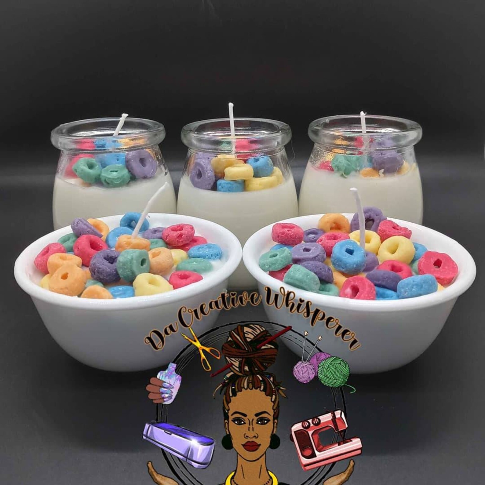 Fruit Loop Candle Etsy