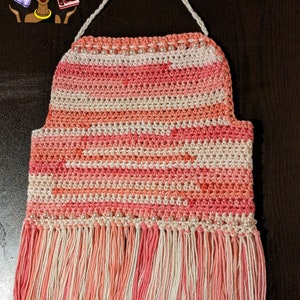 Toddler Fringe Halter Top Pattern