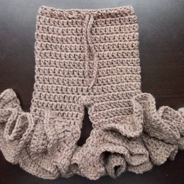 Baby Ruffle Pants Crochet Pattern