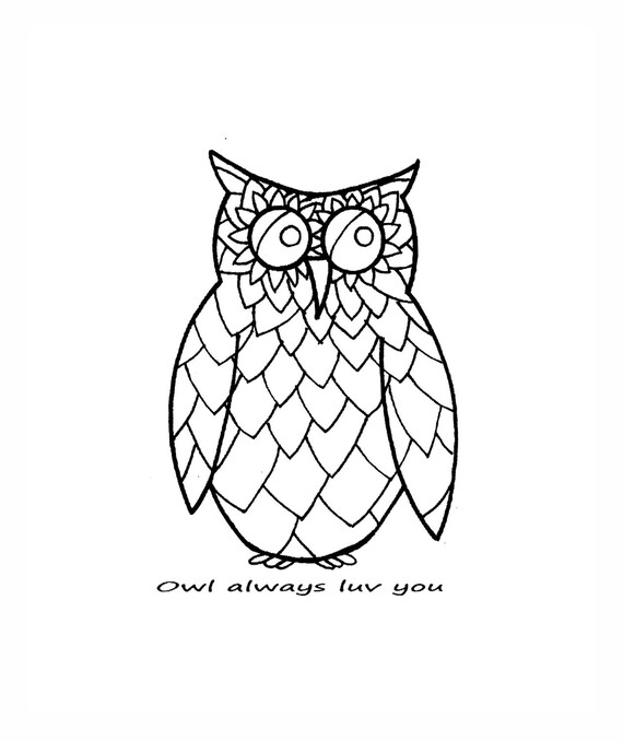 Dla Dorosłych Kolorowanki Sowa Karty Puste Kartki Dorosły Kolorowanki Sztuka I Rzemiosło Kolorowania Stron Relaks Prezenty Dzieci