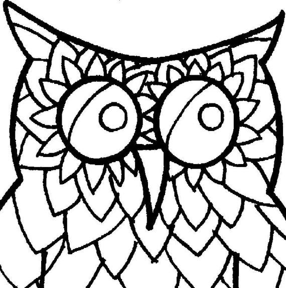 Dla Dorosłych Kolorowanki Sowa Karty Puste Kartki Dorosły Kolorowanki Sztuka I Rzemiosło Kolorowania Stron Relaks Prezenty Dzieci