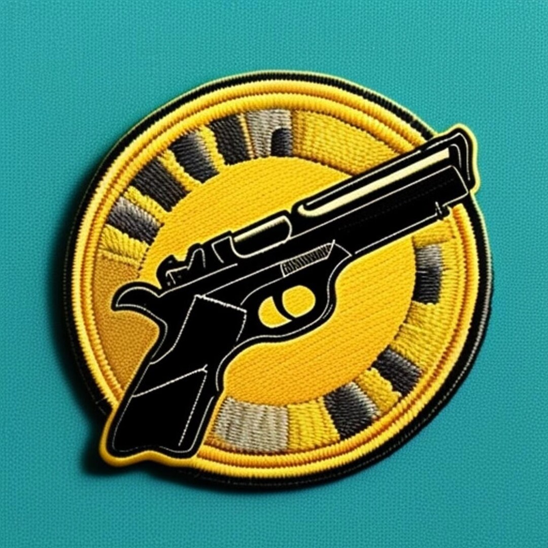 Gun Patch. Special Patch. Iron On Sew On Velcro Patches. Etsy