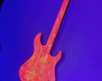 Guitare Electrique Kawaii Moule Moule En Silicone Souple De Etsy