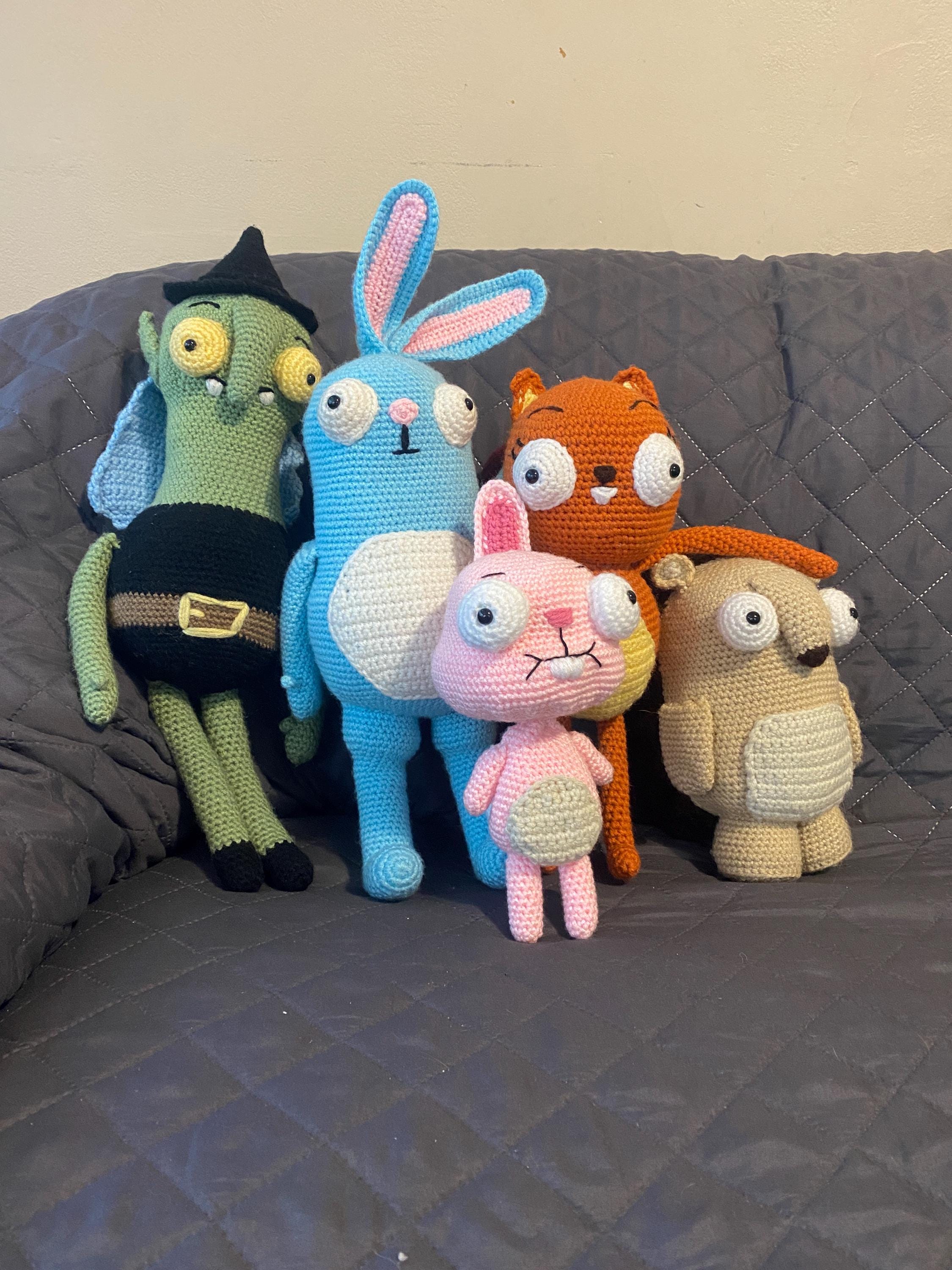Crochet Patterns: Kiff, Barry, Kristophe, Trevor, Helen Fan Art