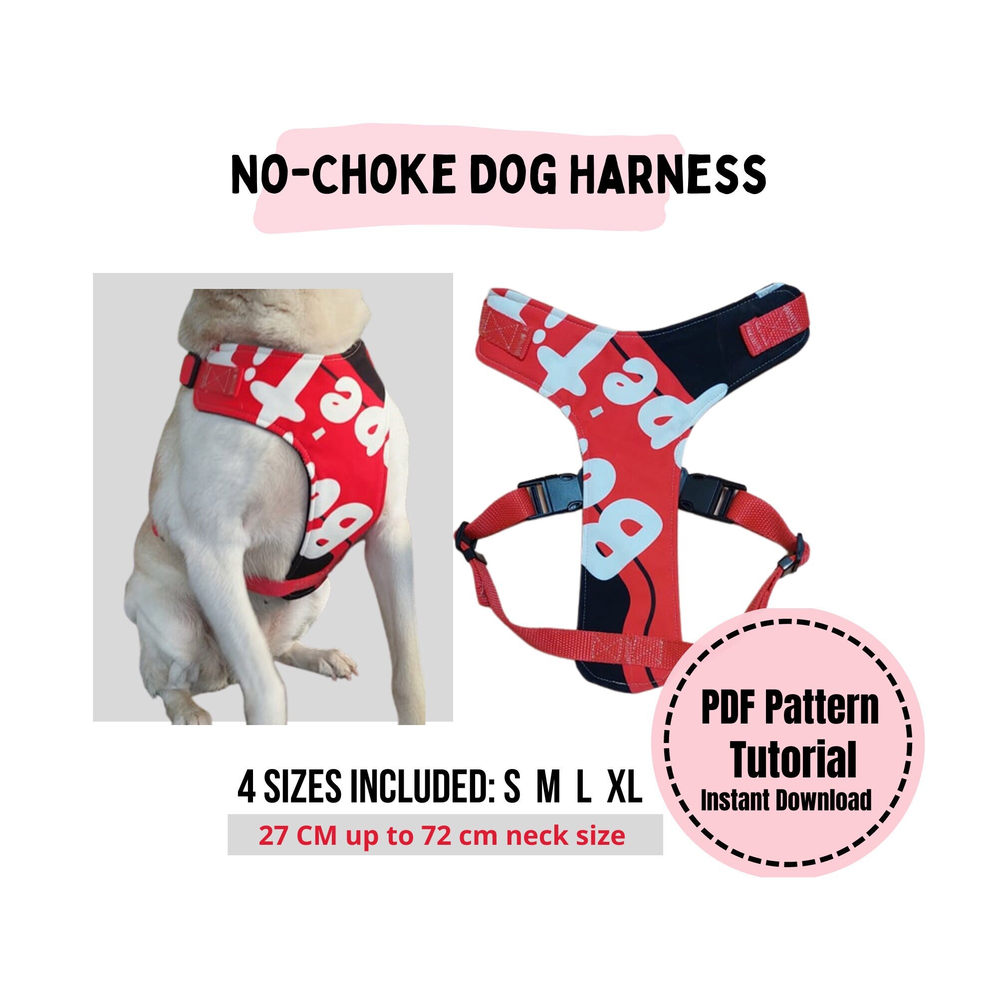 DIY Dog Harness Adjustable Cat Pattern Dog Accessories Choke-free Vest Cat Harness Digital Sewing Pattern Tutorial PDF Template for Dog Pet - Etsy diy-dog-harness-adjustable-cat-pattern-dog-accessories-choke-free-vest-cat-harness-digital-sewing-pattern-tutorial-pdf-template-for-dog-pet-etsy