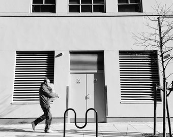 London Street Photography, Strideby Print, London Wall Art, Covent Garden Print, Street Photo, Builder Print, London Photo, Urban Photograph